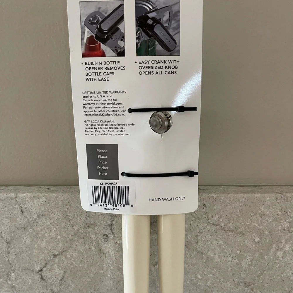 KitchenAid Multi-Function Can Opener, Almond Cream